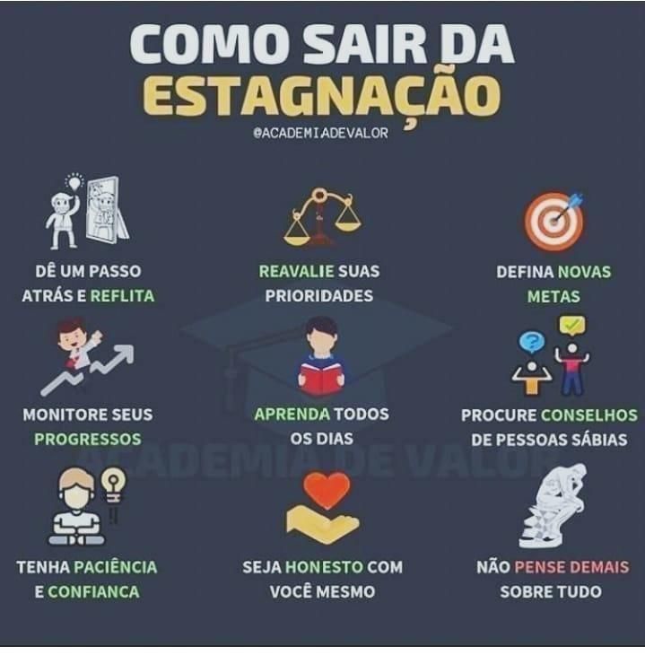 Como sair da estagnação.